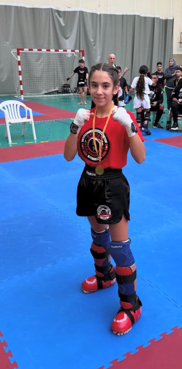 Alis Moreno Hidalgo - Competidora FEKM Kick Boxing Viladecans